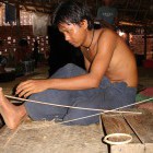 Atelier de laque. Photo Marchés d'Asie.